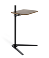WERGON - Willow Lounge - Laptop / Tablet / Monitor - Justerbart stativ med bord - H: 30-90cm - Mörkbrun